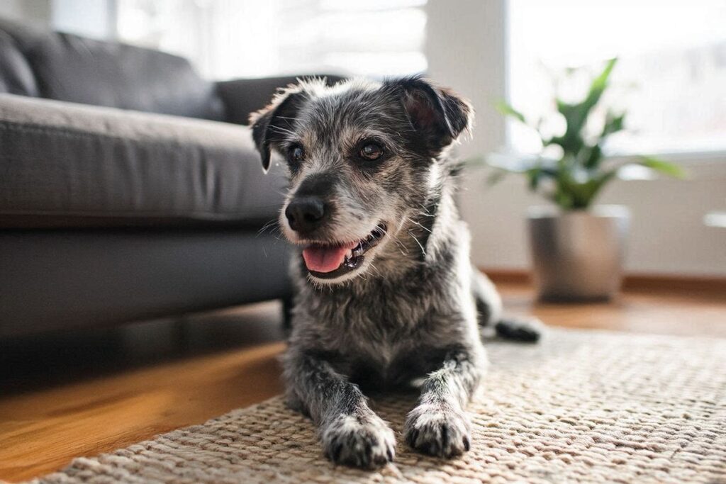 강아지 입냄새 나는 모습