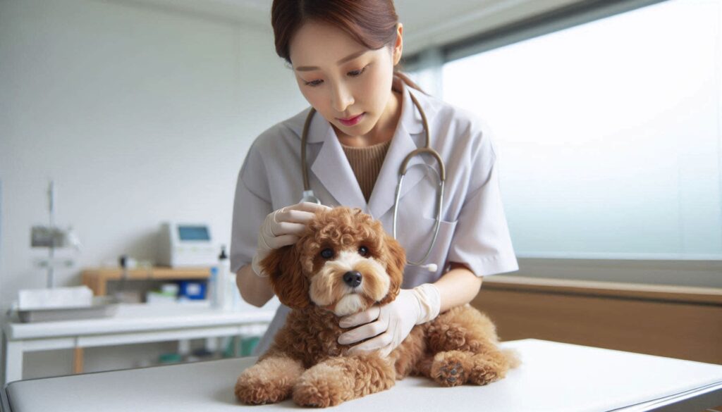 강아지 혈변 원인과 병원 진료 필요 상황