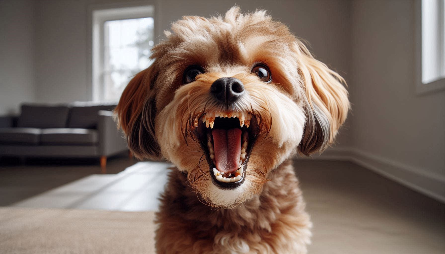 강아지 치석 제거 비용 치석 누적 상태