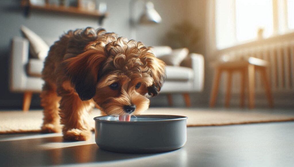 강아지 열 날 때 대처 방법 수분 공급 관리