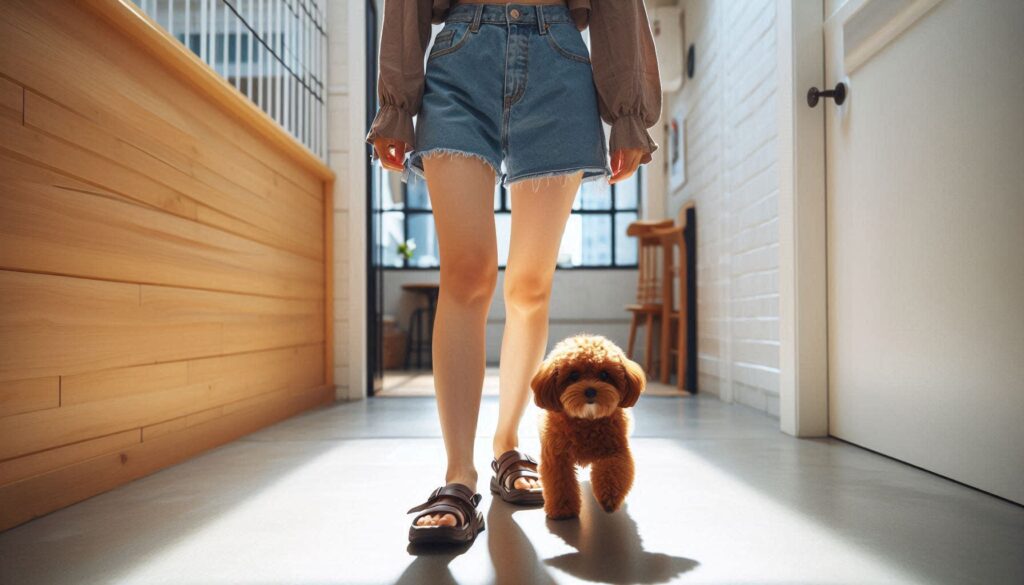 강아지 보호자 따라다니는 이유 불안 행동