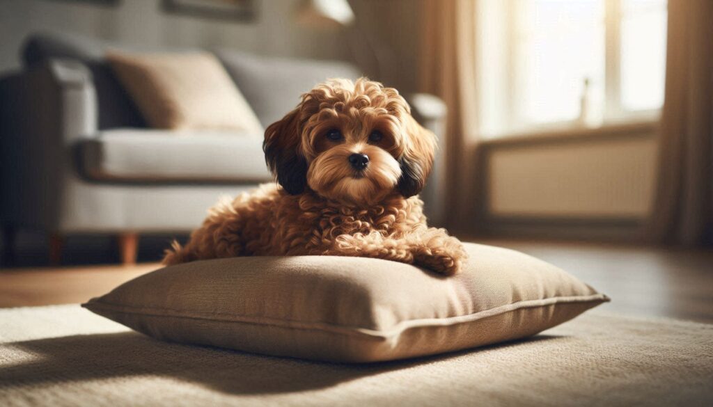 강아지 보호자 따라다니는 이유 안정된 상태 모습