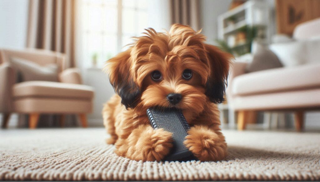 강아지 분리불안 해결 방법 불안 물기 모습