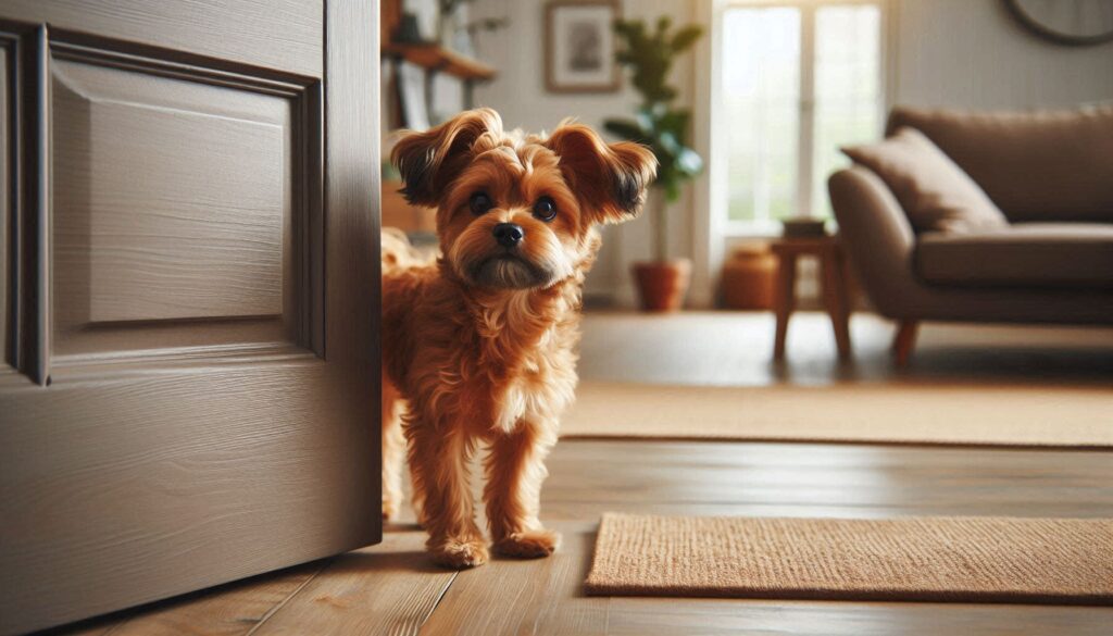 강아지 분리불안 해결 방법 보호자 떠난 후 모습