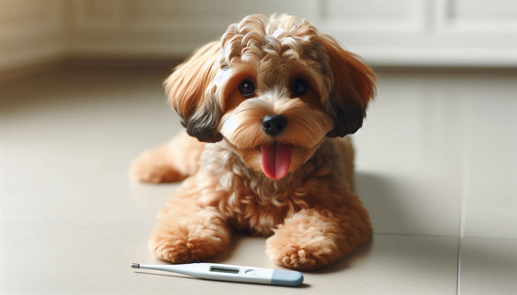 강아지 체온 정상 범위와 체크 방법 관련 이상 증상 모습